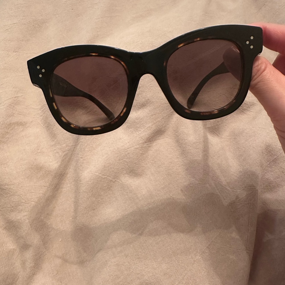 Celine Dark Frame Cat-Eye Sunglasses - Picture 6 of 8